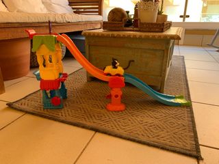 tobogan de carreras Mickye marca vitech