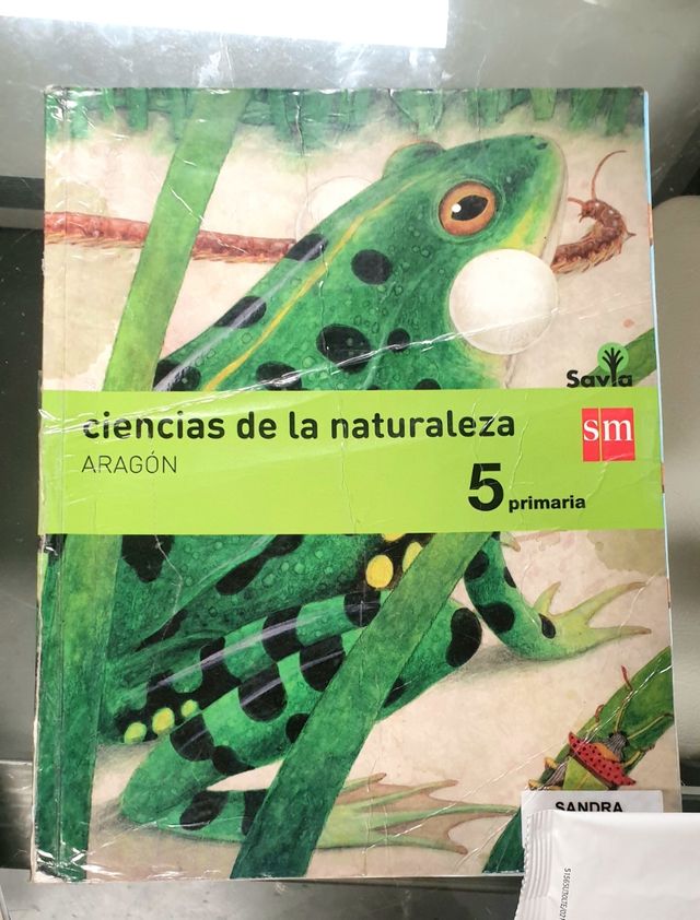 Ciencias de la naturaleza Aragón SM 5 primaria