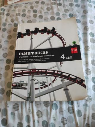 Libros de texto 4 eso