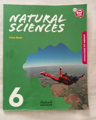 libro Natural Sciences 6 primaria. Oxford.