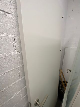 Puertas blancas madera