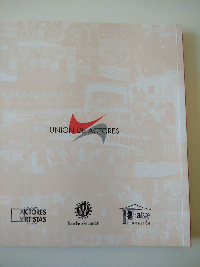 Libro: 20 años de la Unión de Actores