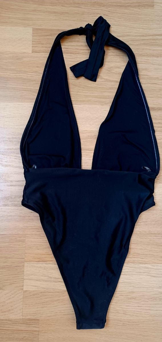 Traje de baño Bañador Bodynegro Escote pico de H&M