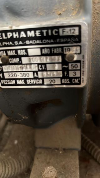 Motor cámara frigorífica fruta