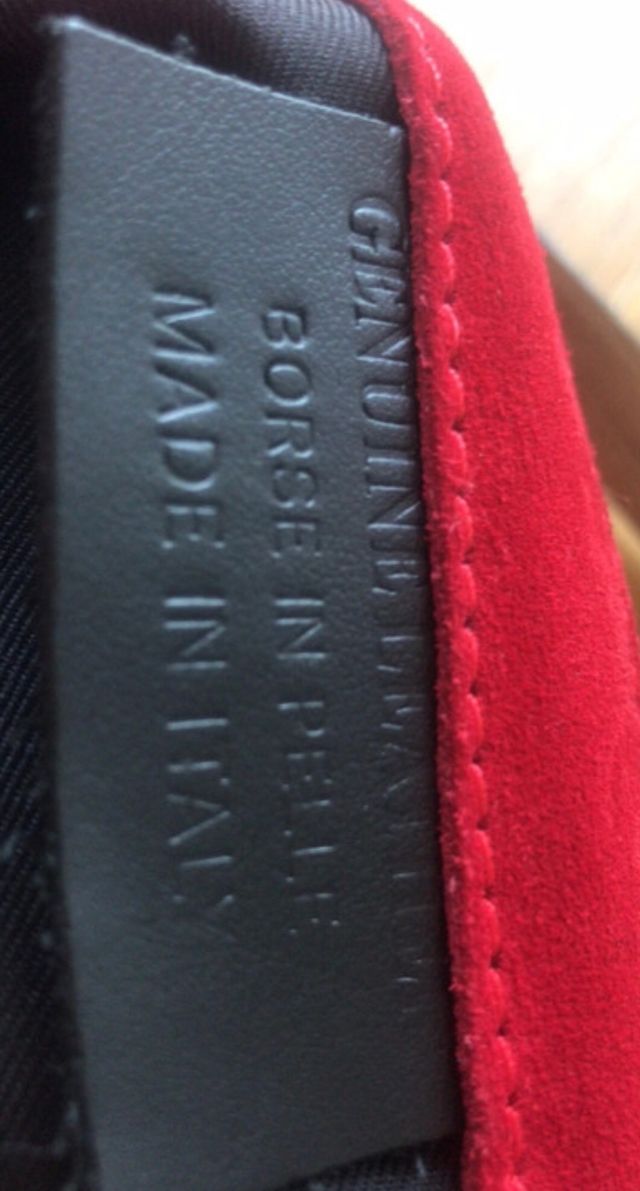 Borsa pelle genuine l