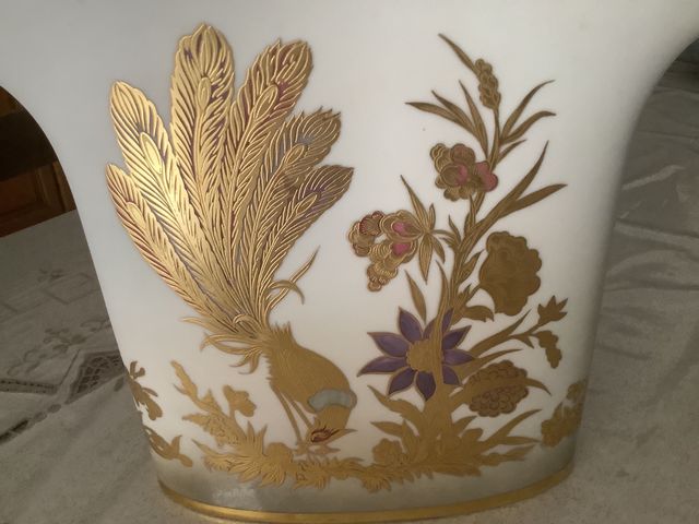 porcellana dipinta oro zecchino longo