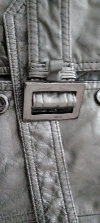 Abrigo de cuero Modessa