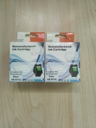 HP 301xl (pack) + hp15 original.