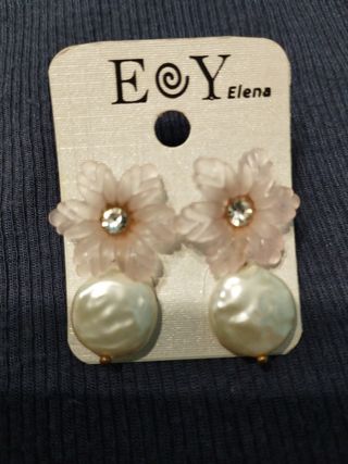Pendientes flor