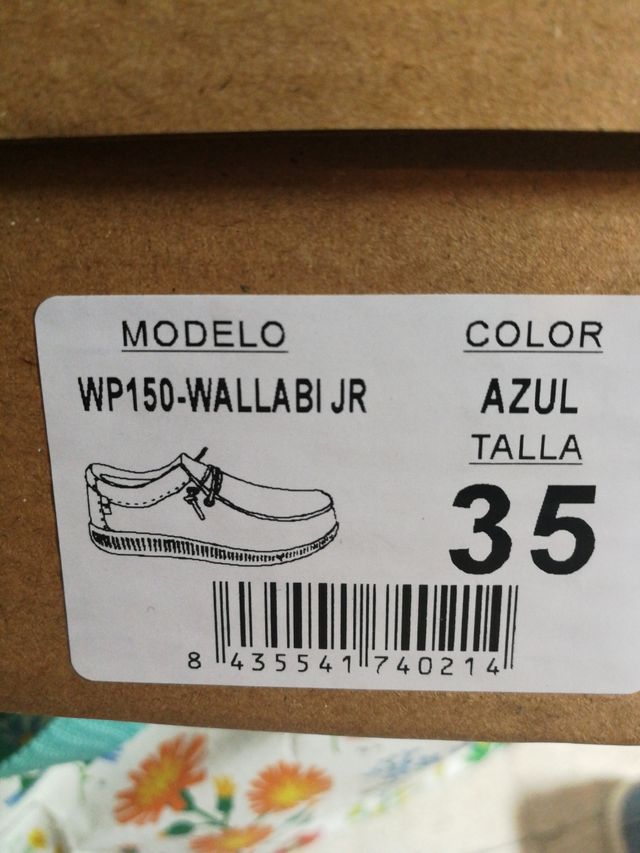 Zapatillas Pitas 35. Nuevas