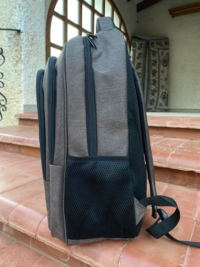 Mochila grande de justsport marron