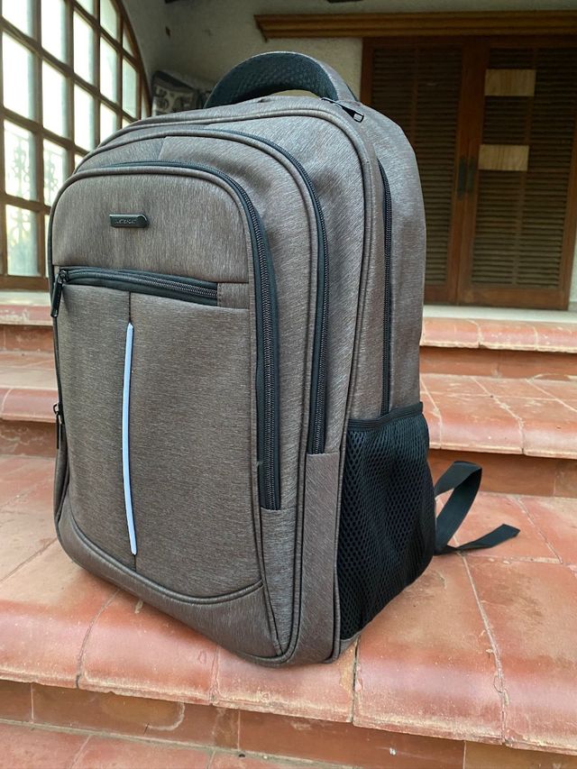 Mochila grande de justsport marron