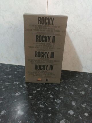 Colección películas Rocky VHS