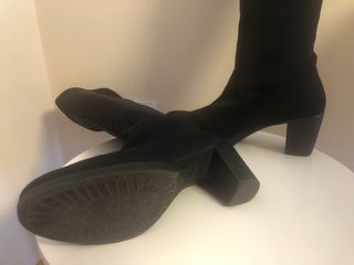 Botas con caña alta elástica Nº39