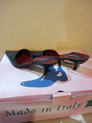 Zapatos piel negros n° 39