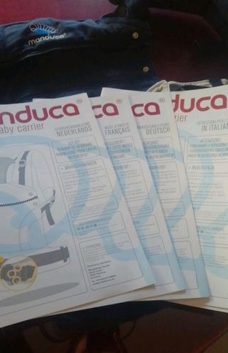 Mochila portabebés Manduca