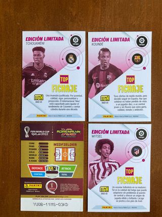 Cromos adrenalyn mundial Qatar