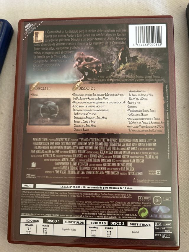 Trilogía señor de los anillos