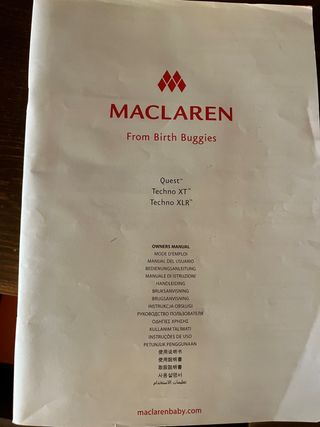SILLETA DE PASEO MACLAREN QUEST