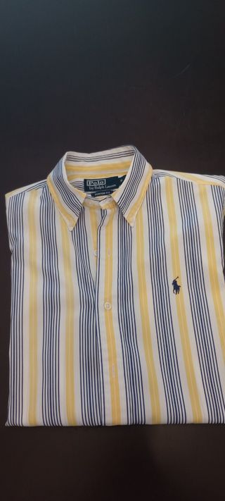 camisa RALPH LAUREN manga corta. Talla S-M