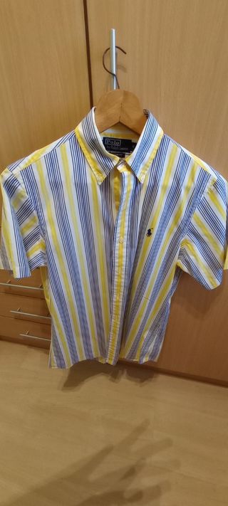 camisa RALPH LAUREN manga corta. Talla S-M