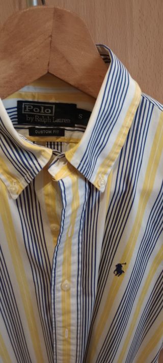 camisa RALPH LAUREN manga corta. Talla S-M