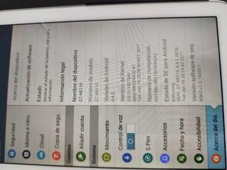 Tablet Samsung Galaxy Note 8.0 GTN5110 Wifi blanca