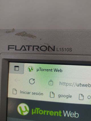 monito ordenador 15 "