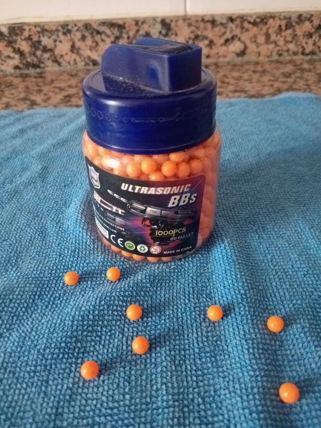 Balines de plástico 