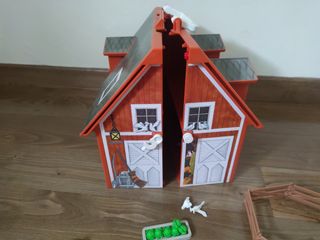 Playmobil. Matelin escuela, granja y garaje