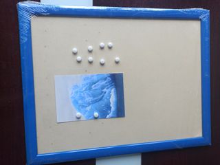 lote tablon de anuncios magnético 2 colores