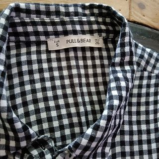 camisa cuadros, manga larga 