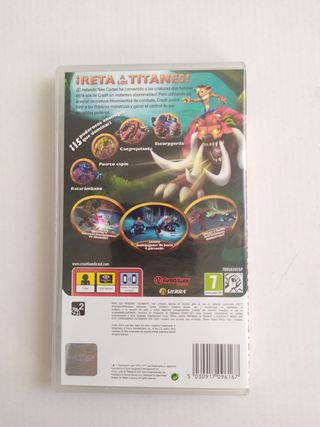 Videojuego PSP Crash Bandicoot Titanes