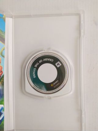 Videojuego PSP Crash Bandicoot Titanes