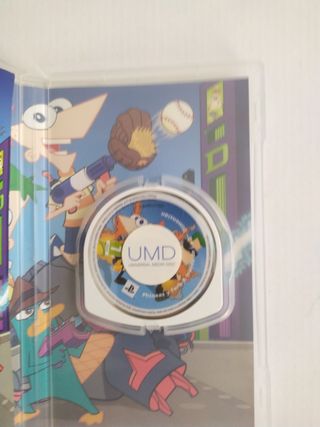 Videojuego PSP Phineas y Ferb