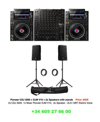 Alquiler equipo DJ y Altavoces Marbella