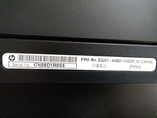 Lo scanner A3 hp7510 funziona, la stampante A3 è rotta