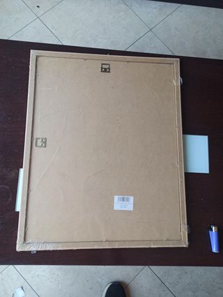 Pizarra de notas magnética de cocina nueva