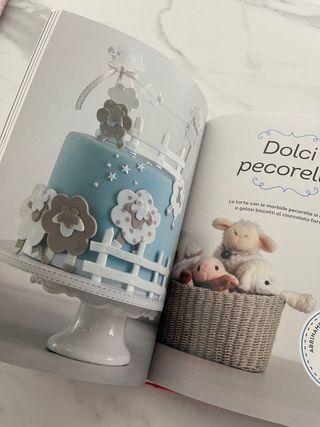 Libro cake design