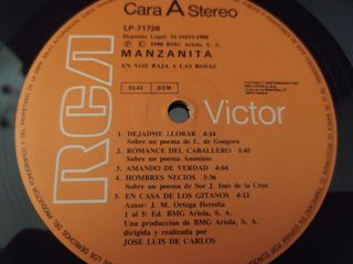 Vinilo Manzanita