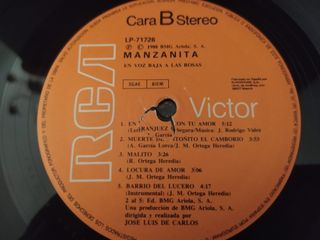 Vinilo Manzanita