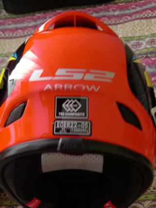 casco LS2 arrow réplica Isaac Viñales