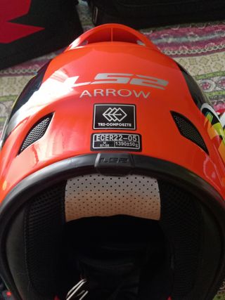 casco LS2 arrow réplica Isaac Viñales