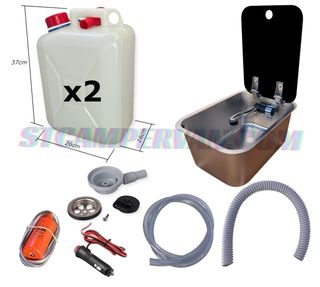 Fregadero lavabo camper + kit