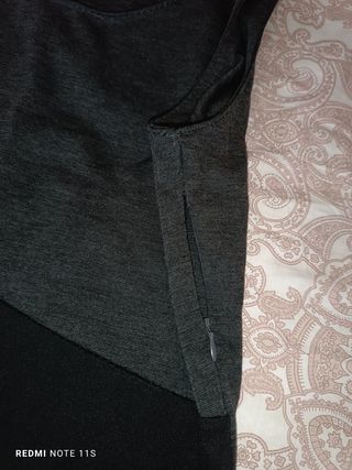 Vestido negro y gris