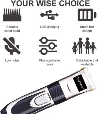 Cortapelos Profesional Recargable Máquina de Afeit