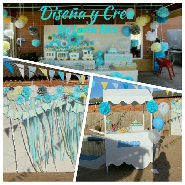 Decoración mesa dulce