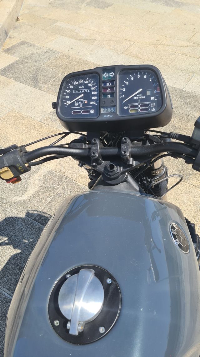 BMW K75 CAFE RACER  Cambio por harley