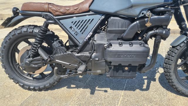 BMW K75 CAFE RACER  Cambio por harley
