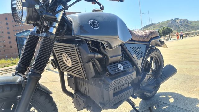 BMW K75 CAFE RACER  Cambio por harley
